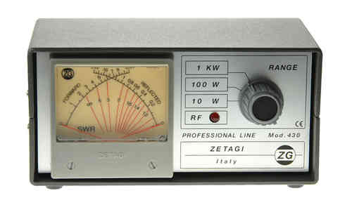 ZETAGI SWR 430 SWR-/PWR-Meter (120-500 MHz)