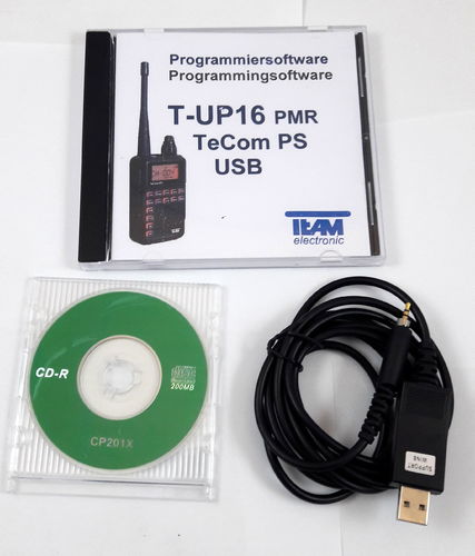 Software T-UP 16 USB TeCom-PS PMR
