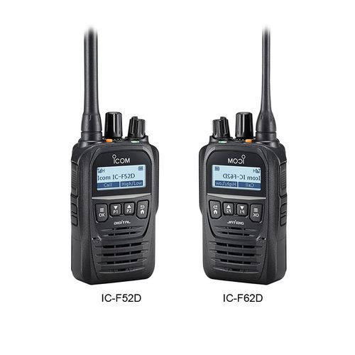Icom IC-F62D UHF-Handfunkgerät (400-470 MHz), 5 W, IP67, Man Down