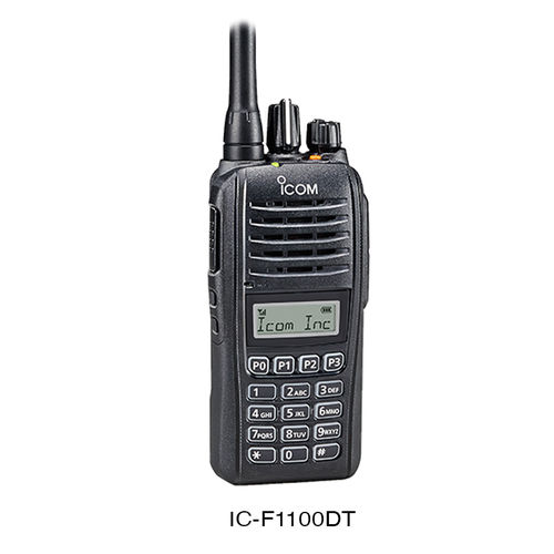 Icom IC-F1100DT VHF-Digital-Handfunkgerät (136-174 MHz), 5 W, IP67, Man Down
