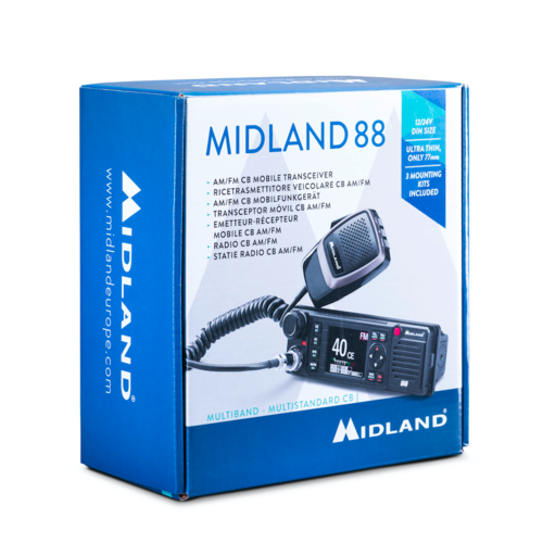 Midland M-88 CB-Funkgerät mit Farbdisplay